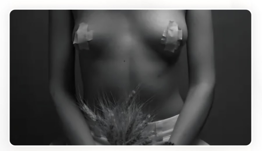 Han satte på henne, pä festen.